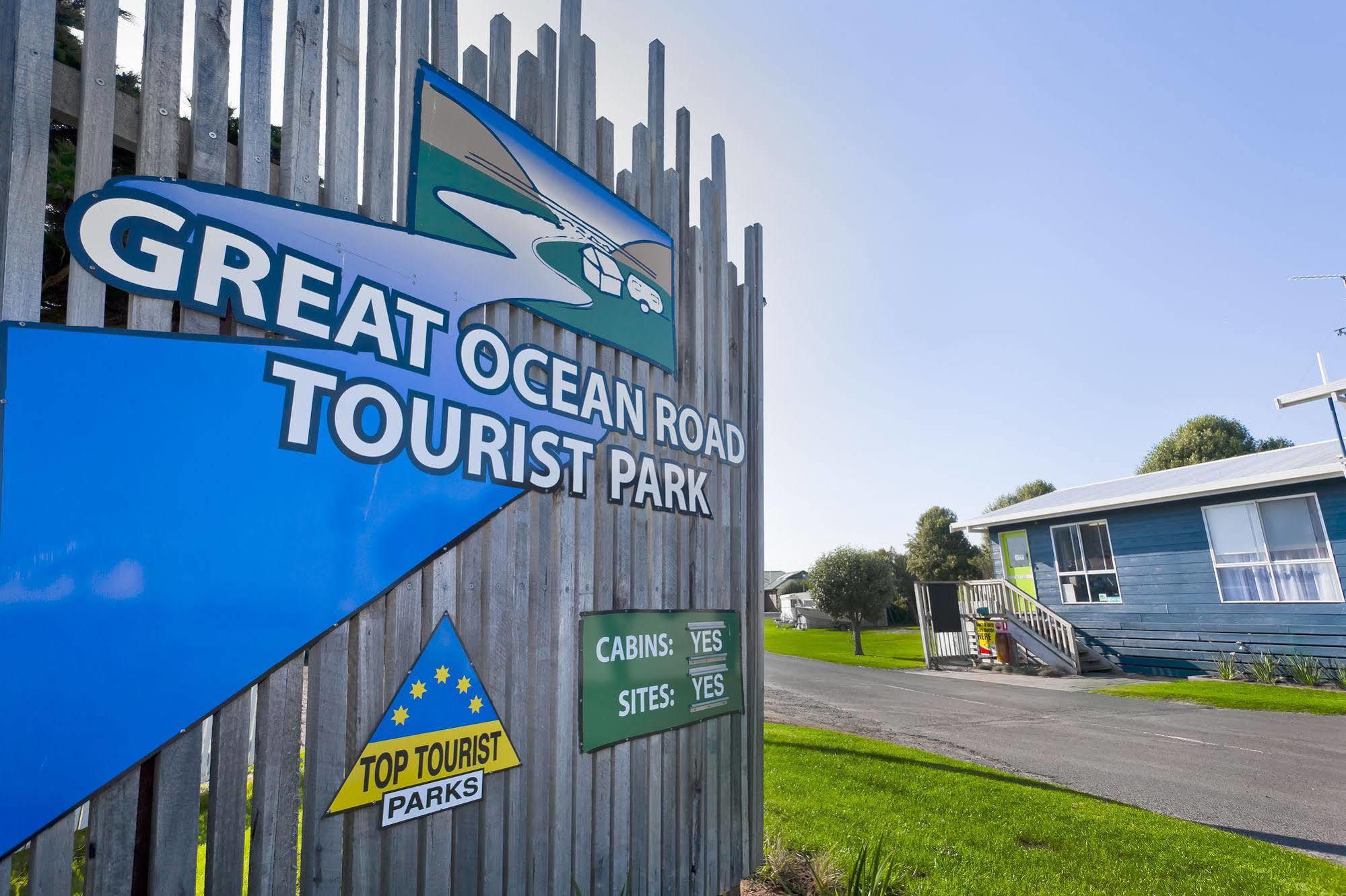 Hotel Great Ocean Road Tourist Park Peterborough Exteriér fotografie